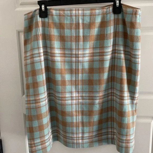 Talbots Wool Blend Lined Skirt Size 14 NWT - Picture 7 of 8